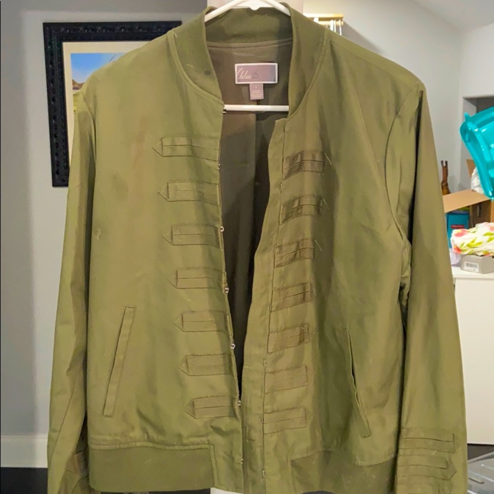 Chelsea 28 Green bomber jacket